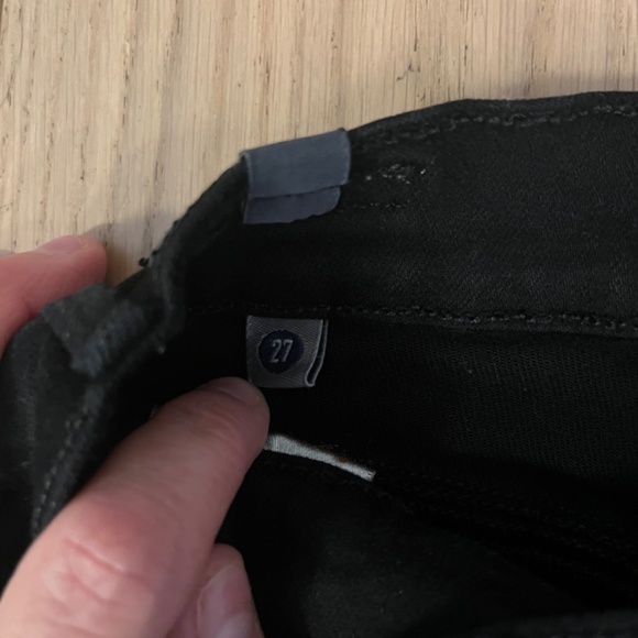 Citizen of Humanity Slick Skinny Leg jet black size 27 - Picture 4 of 5